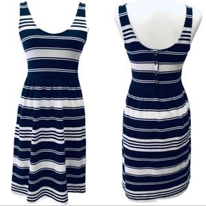 J. CREW Sleeveless Knee-length Tank Dress